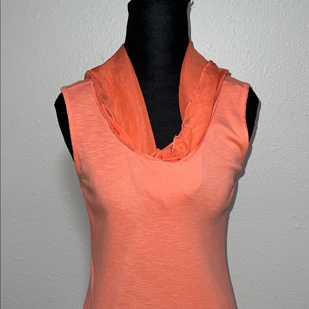 Barbara Lesser Orange Top - Picture 6 of 6